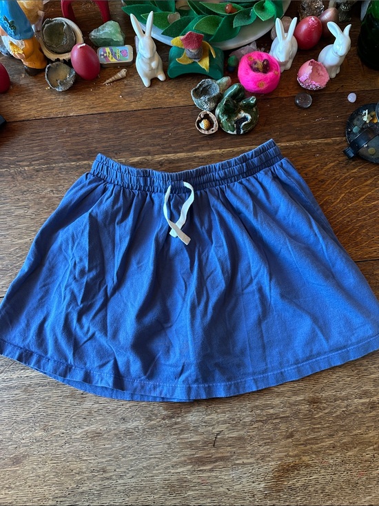 Hanna Andersson Other - Hanna Andersson Blue Cotton Drawstring Skort